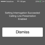 call line presentation status