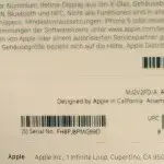 serial number of apple watch box