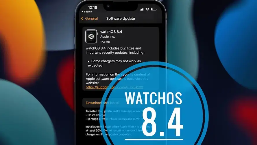 обновление watchOS 8.4