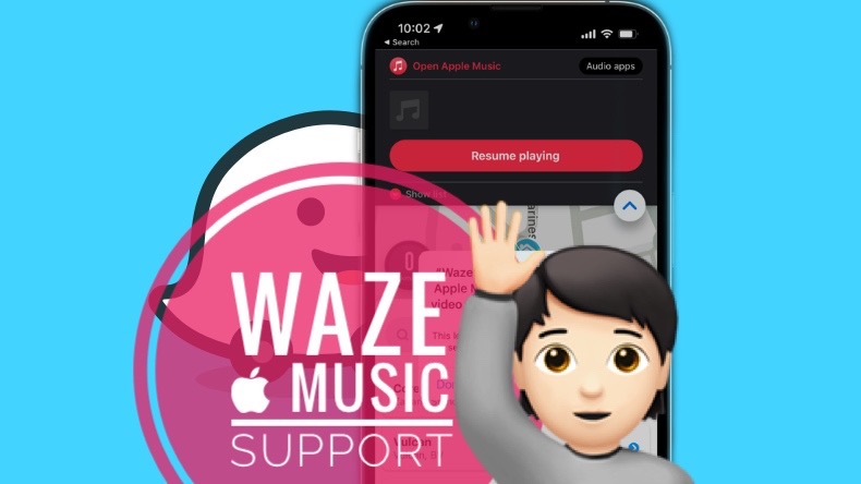Интеграция Waze с Apple Music