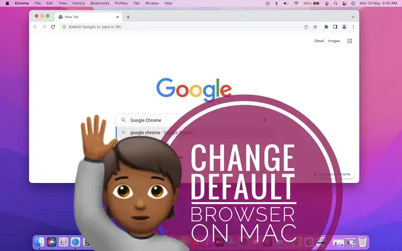 изменить веб-браузер по умолчанию на Mac