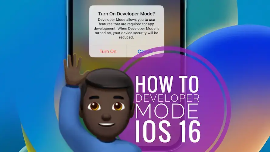 Режим разработчика iPhone iOS 16