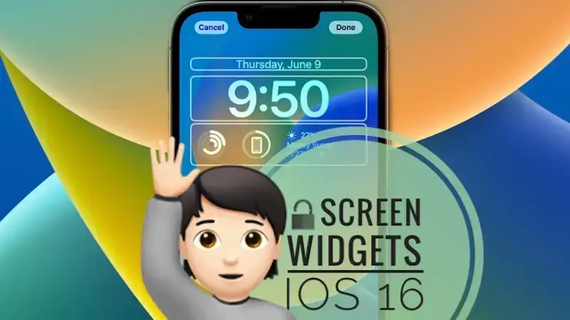 Виджеты экрана блокировки iOS 16