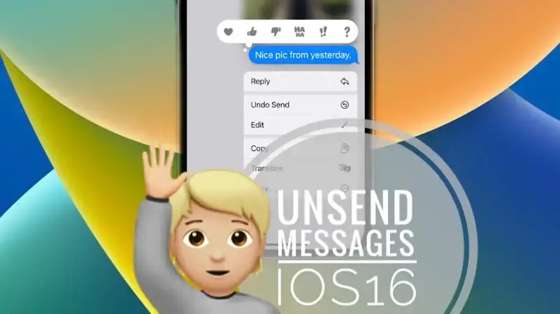 Отменить отправку сообщений в iOS 16