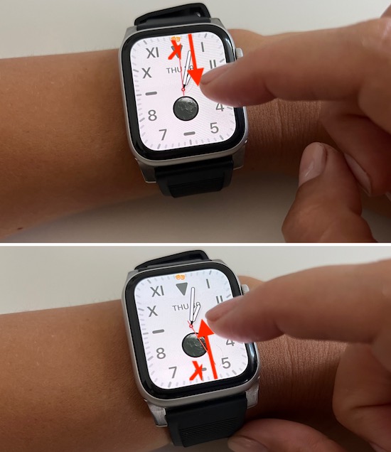 не открывается центр управления Apple Watch