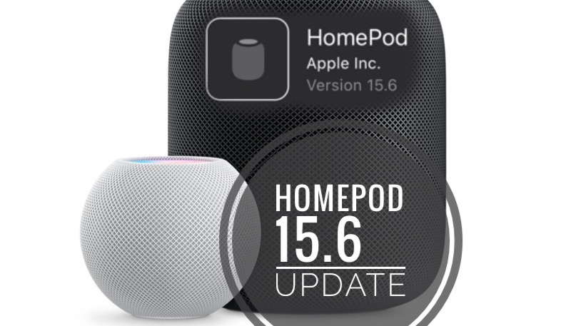 Обновление HomePod 15.6