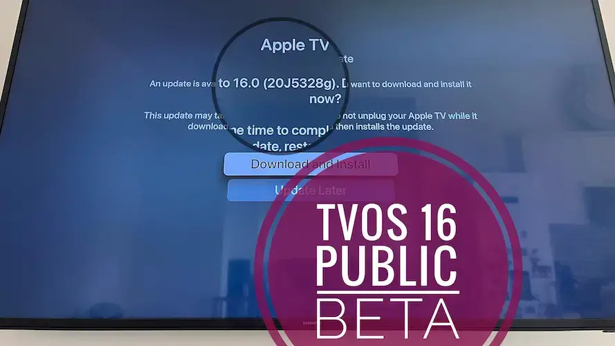 Публичная бета-версия tvOS 16