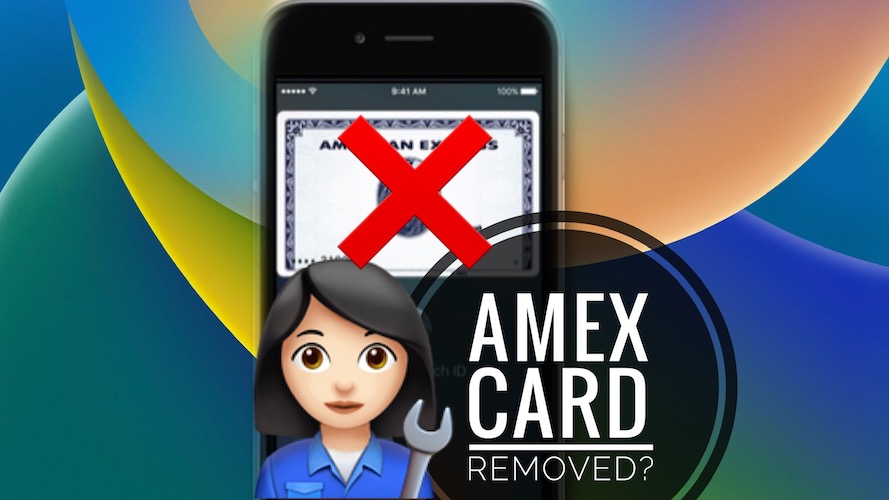 Карта Amex удалена из Apple Pay