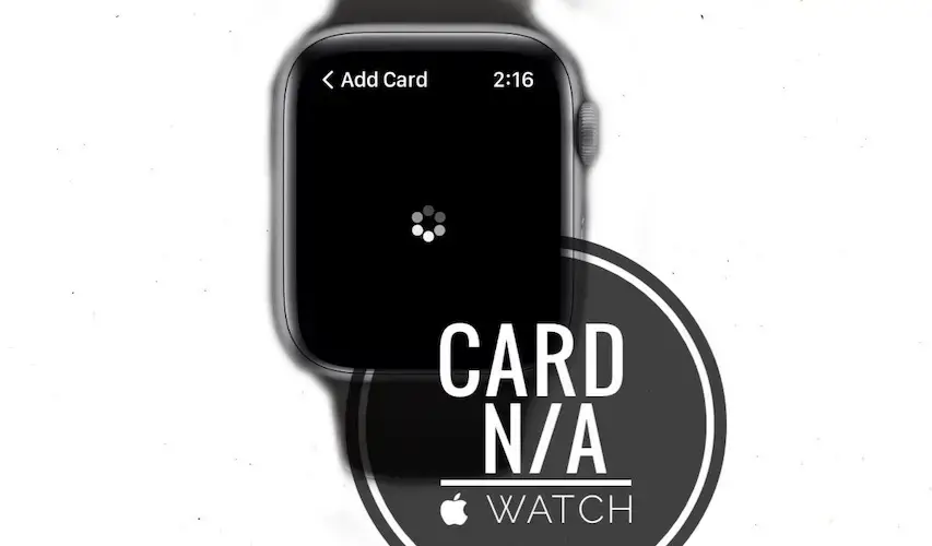 карта не работает на Apple Watch