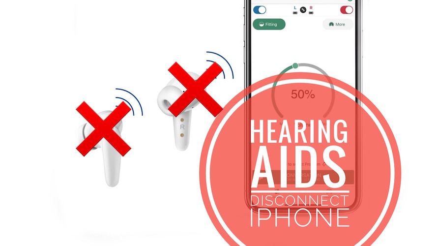 слуховые аппараты отключаются от iPhone