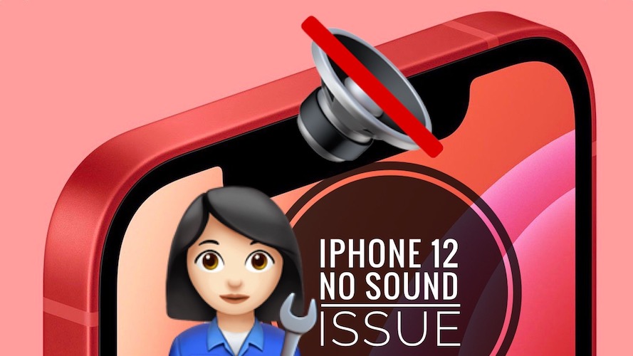 Айфон 12 нет проблем со звуком