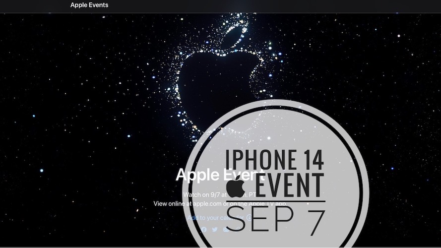 iPhone 14 Событие Apple