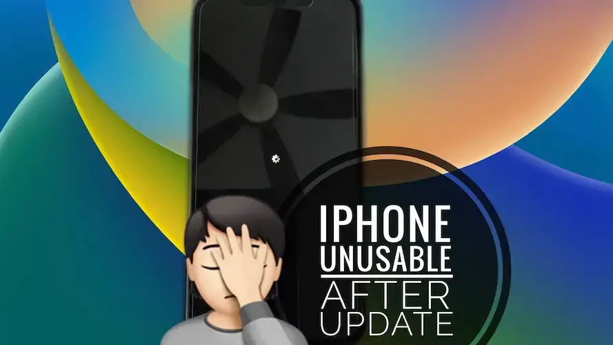 iPhone перестал работать после обновления до iOS 16
