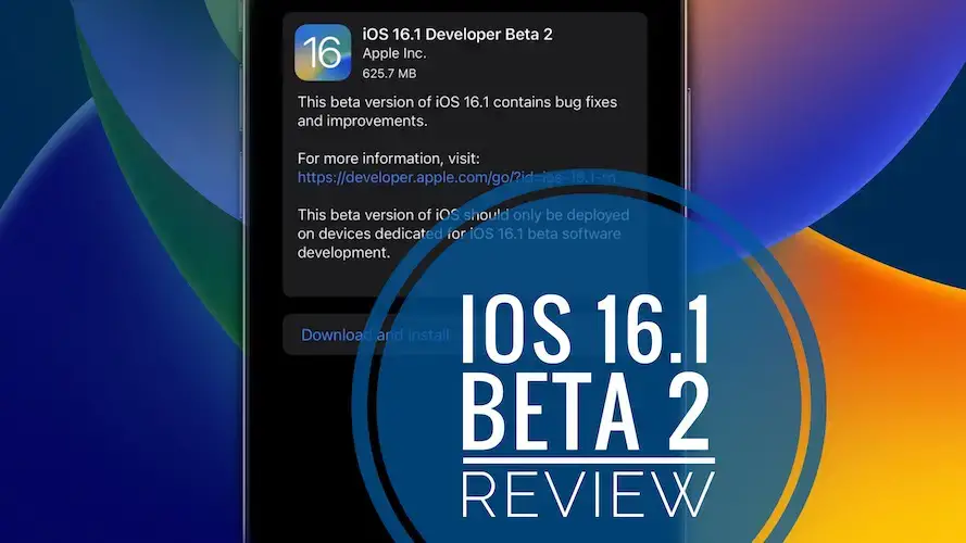 iOS 16.1 Бета 2