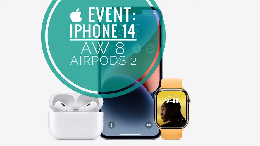 iPhone 14, Apple Watch 8, AirPods Pro 2
