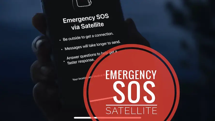 iPhone 14 Emergency SOS через спутник