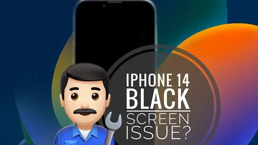 Проблема с черным экраном iPhone 14