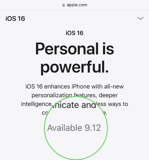 iOS 16 выйдет 12 сентября.