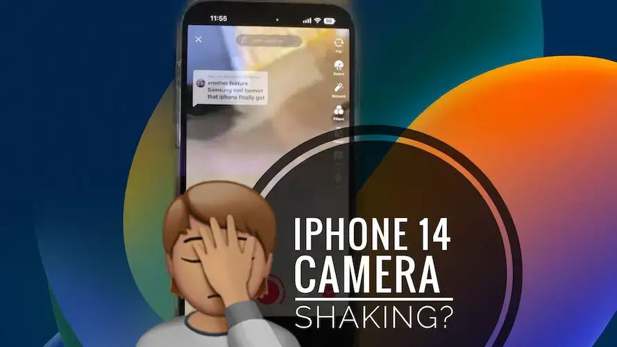 iphone 14 pro камера дрожит Snapchat