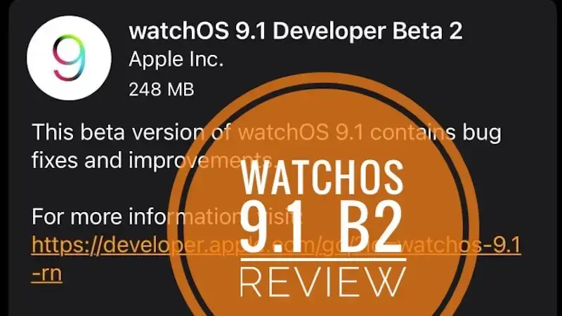 watchOS 9.1 Бета 2