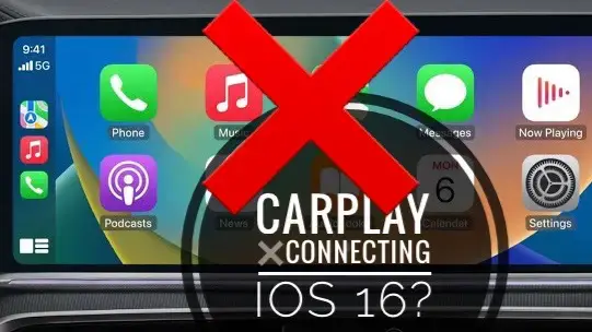 carplay не подключается к проблеме iOS 16