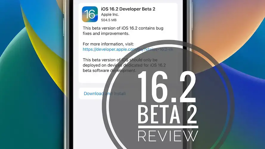 iOS 16.2 бета 2
