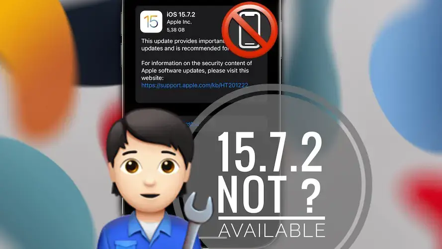 ios 15.7.2 недоступен iphone