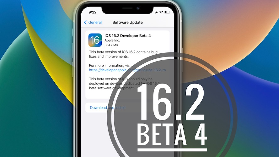 iOS 16.2 бета 4