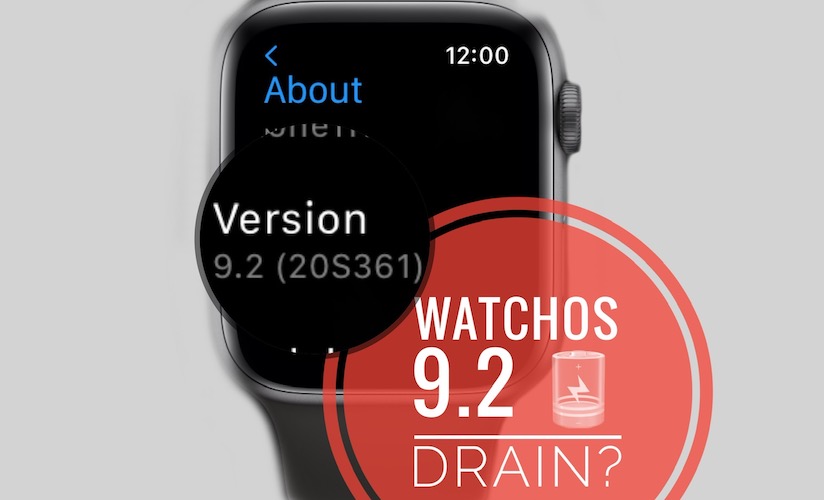 разряд батареи watchOS 9.2