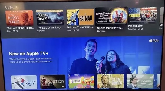 apple tv+ feature content in watch now