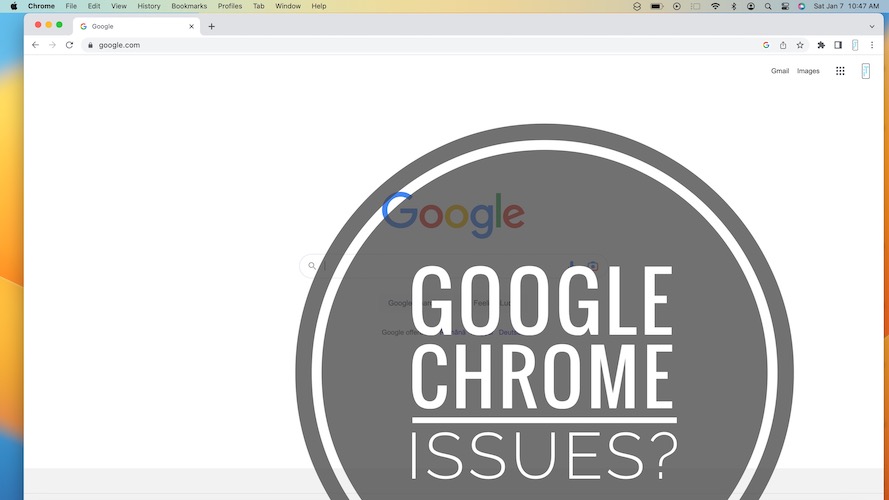 google chrome не открывается в macos ventura