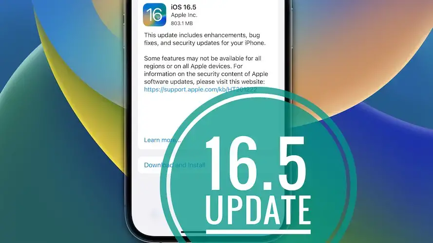 Обновление iOS 16.5
