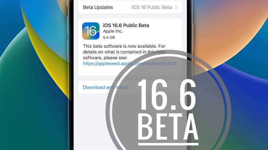 Бета-версия iOS 16.6