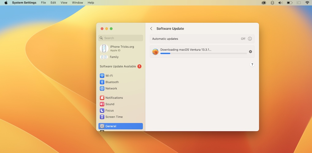 macOS 13.3.1 download