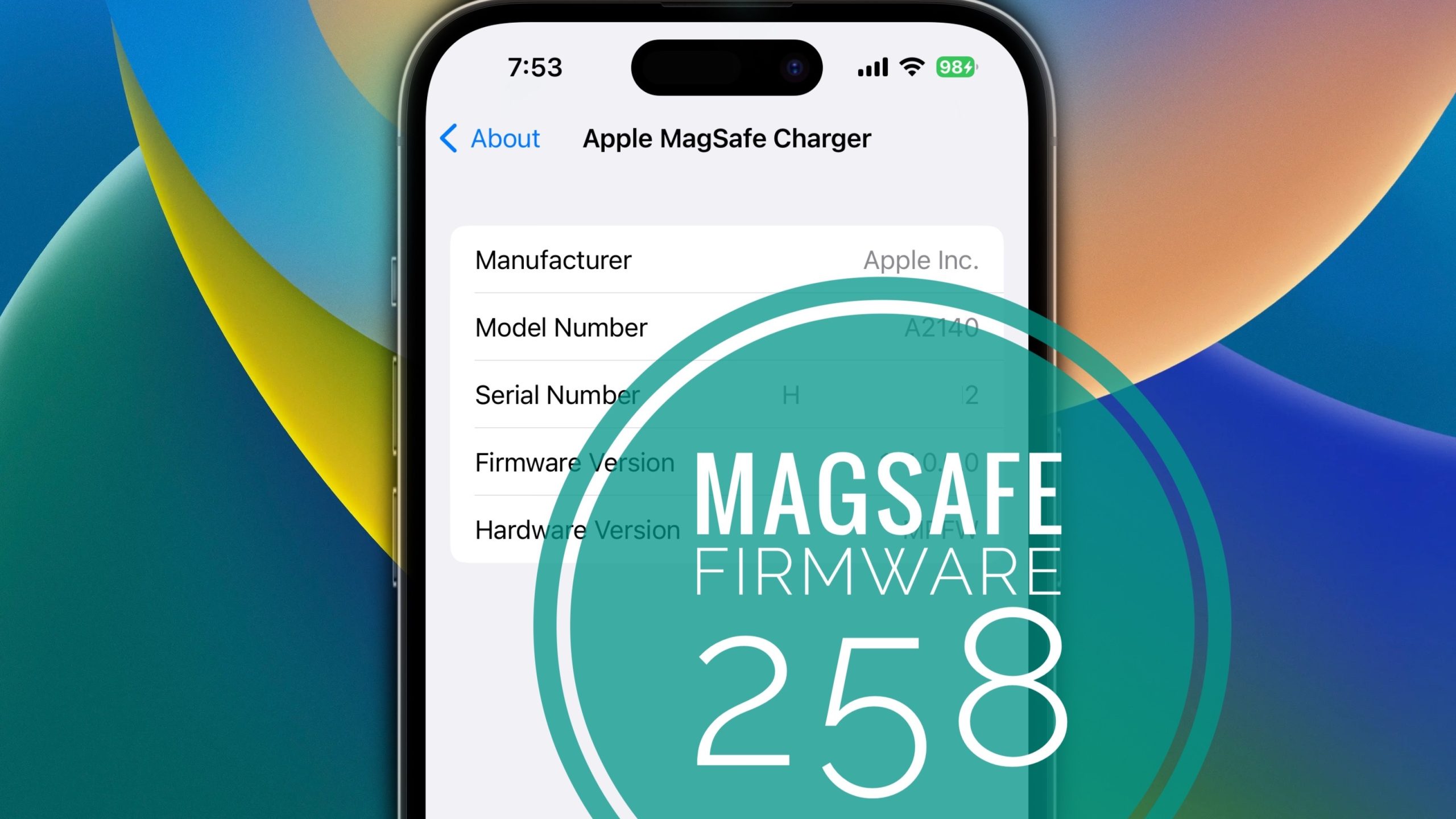 прошивка magsafe 258