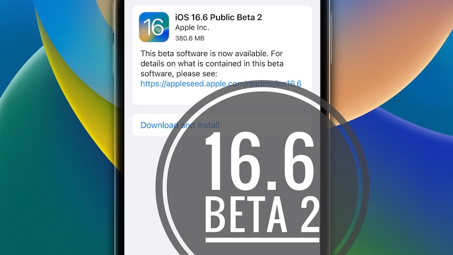 iOS 16.6 бета 2