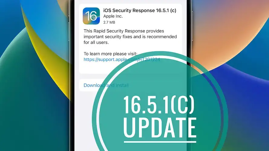 iOS 16.5.1 с обновлением