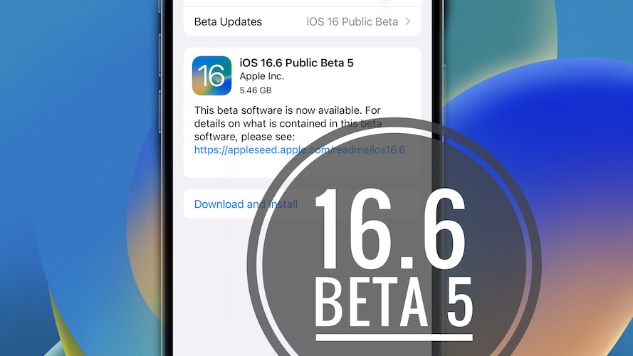 iOS 16.6 бета 5