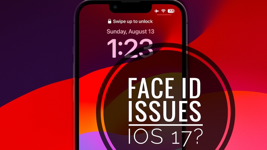 Идентификатор лица не работает на iOS 17