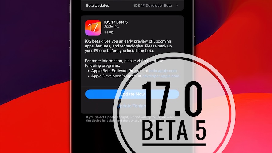 iOS 17 бета 5