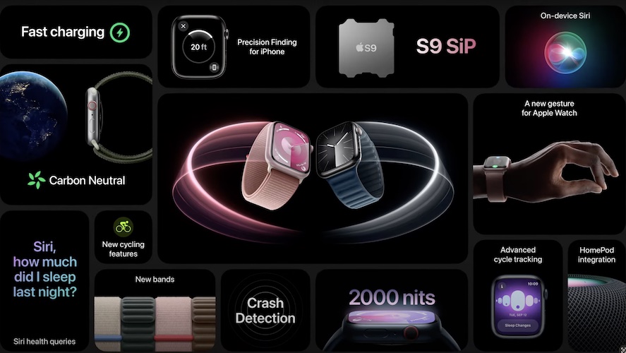 apple watch 9 features and specifications