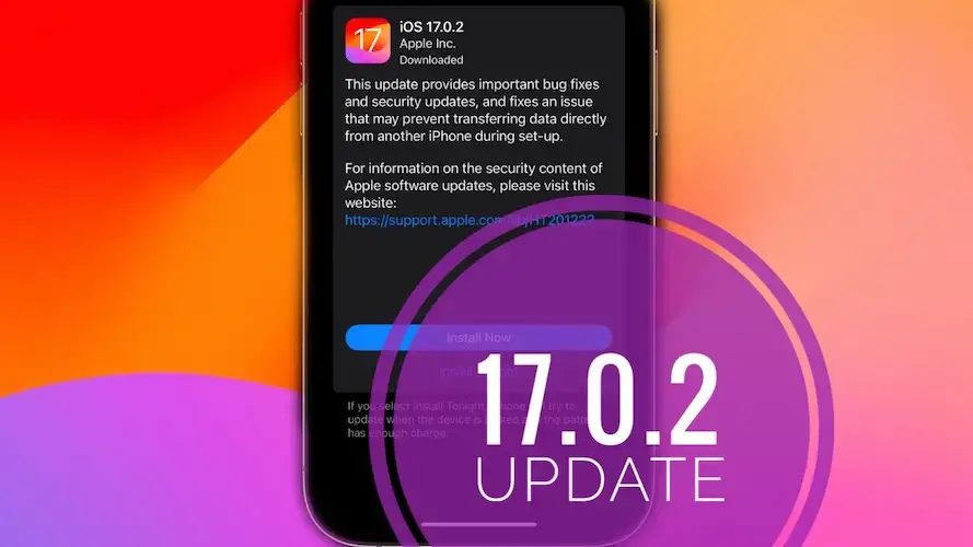 Обновление iOS 17.0.2