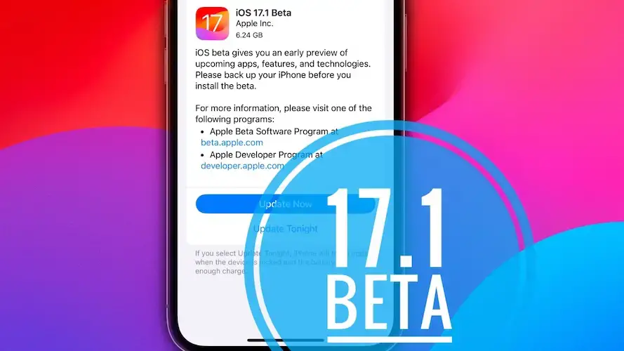 бета-обновление iOS 17.1