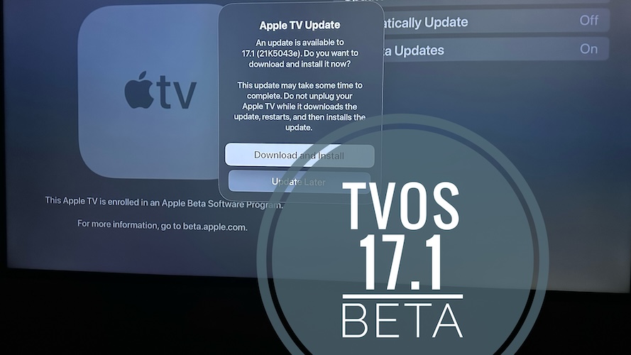 бета-обновление tvos 17.1