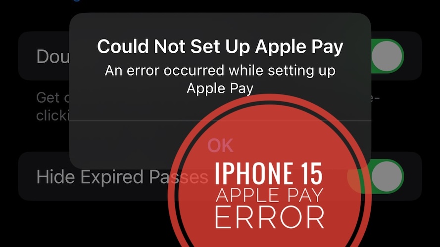 айфон 15 ошибка Apple Pay