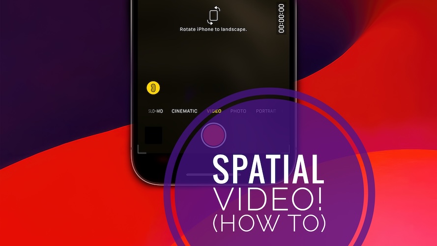 пространственная запись видео на iPhone
