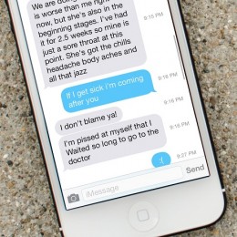 iphone 5s hidden message timestamp