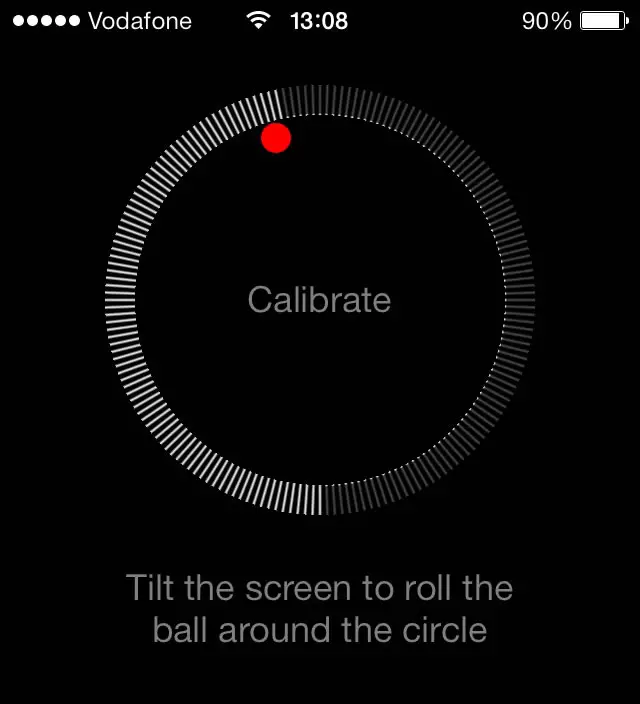 compass iphone calibration trick iphonetricks