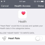heart rate data sharing