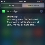 iphone message notification center
